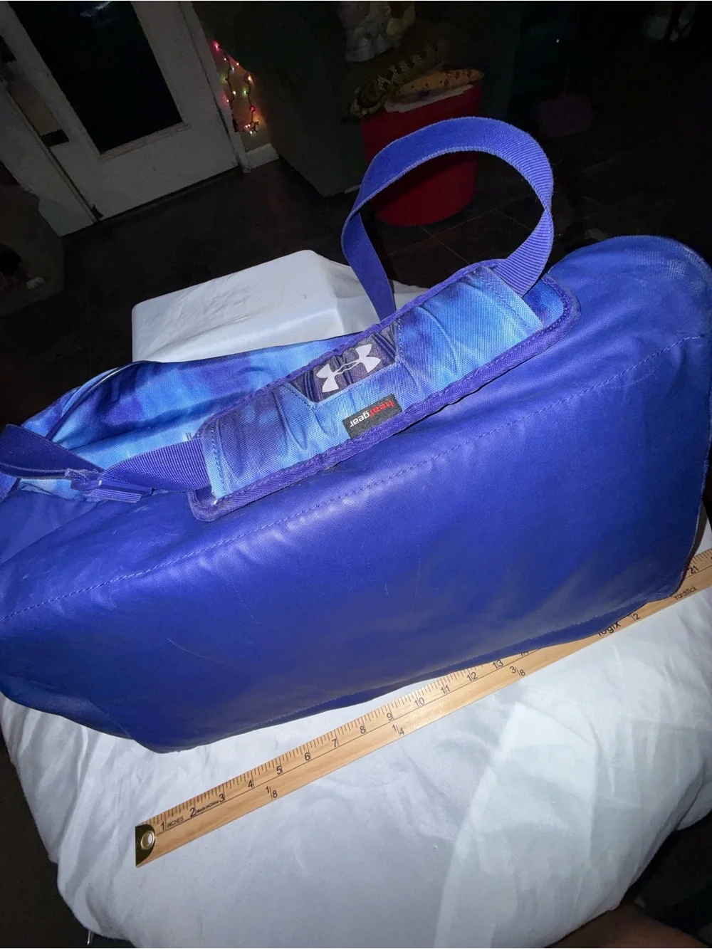 Under Armour Royal Blue Men's Duffel Bag with Shoulder Strap